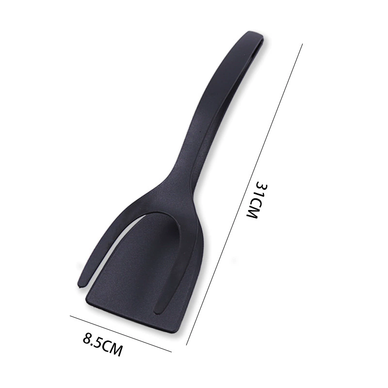 1pc 2-in-1 nylon egg clamp, steak shovel clamp, pancake stir fry machine, kitchen accessories, kitchen supplies
