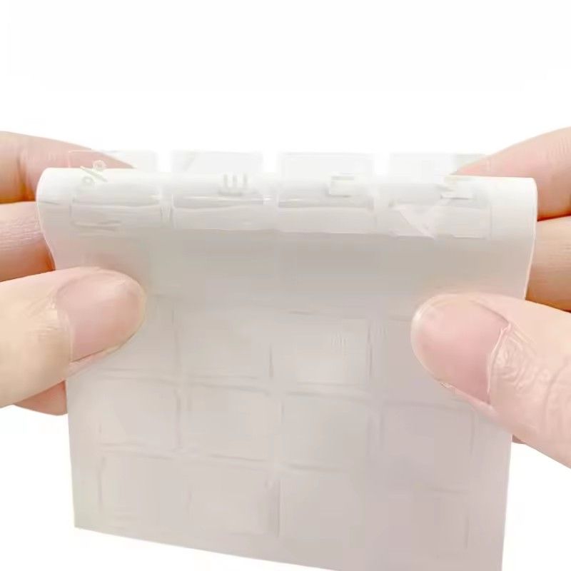 1PCS Russian Transparent Keyboard Sticker Language Letters Black White Label PC Dustproof Laptop Accessories