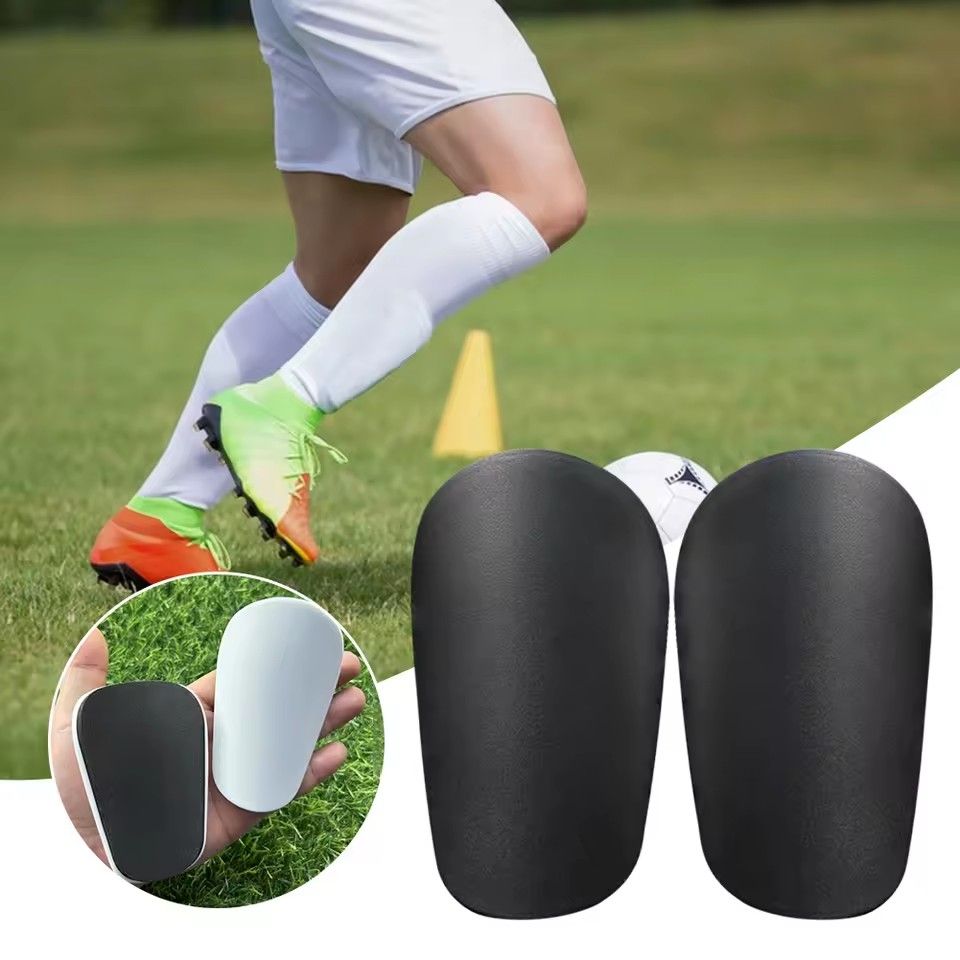1Pair Shin Pads Wear-resistant Shock Absorbing Leg Protector Mini Shin Guards Soccer Shin Guards for Men Women Kids Boys Girls C-639