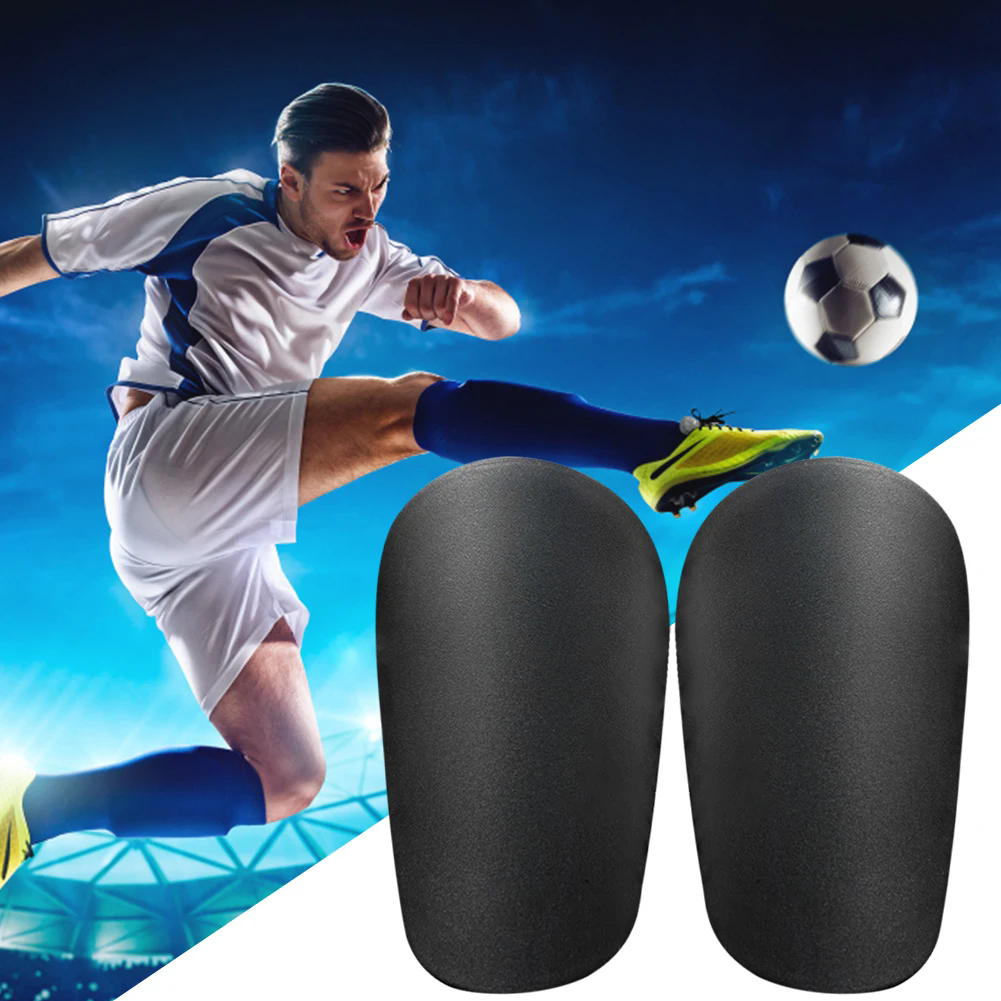1Pair Shin Pads Wear-resistant Shock Absorbing Leg Protector Mini Shin Guards Soccer Shin Guards for Men Women Kids Boys Girls C-639