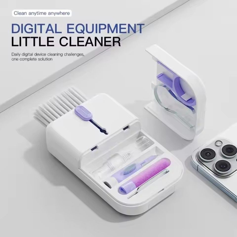 1PC Multifunction Keyboard Cleaning Kit 11 in 1 Digital Product Cleaning Brush Dust Brush Earphone Cleaning Pen Electronics Tool