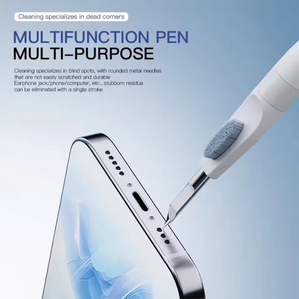1PC Multifunction Keyboard Cleaning Kit 11 in 1 Digital Product Cleaning Brush Dust Brush Earphone Cleaning Pen Electronics Tool