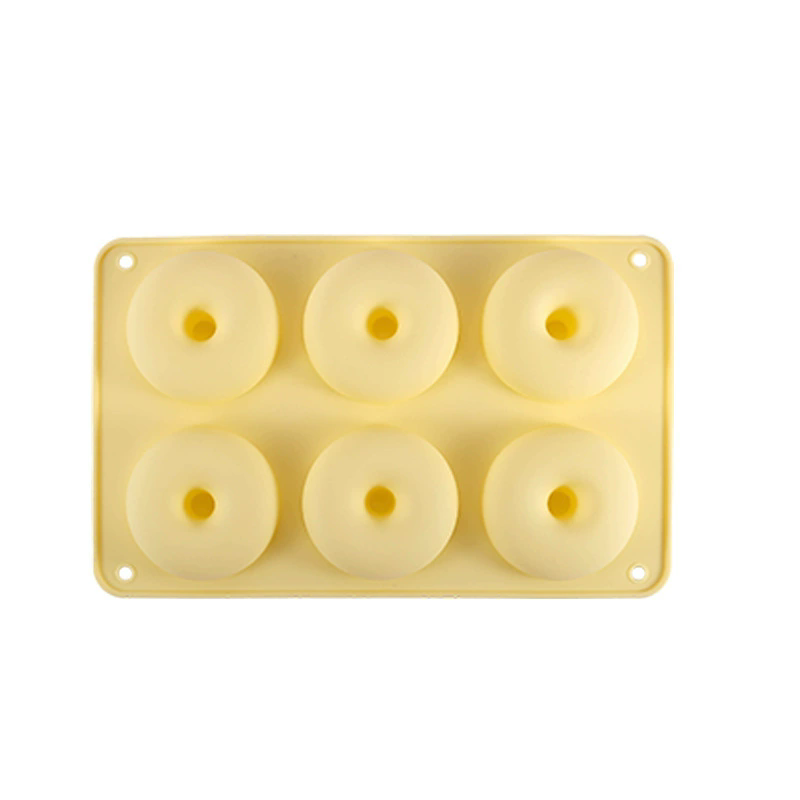 1PC Silicone Donut Mold Baking Pan Mold Chocolate Cake Mold Bread Pastry Mold DIY Baking Tray Doughnut Dessert Making Cake Tools