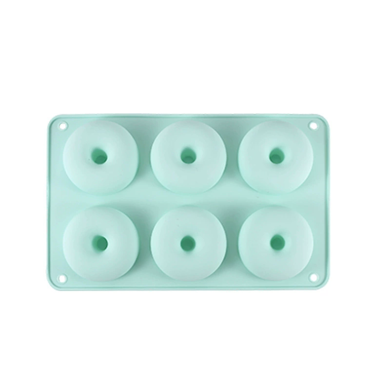 1PC Silicone Donut Mold Baking Pan Mold Chocolate Cake Mold Bread Pastry Mold DIY Baking Tray Doughnut Dessert Making Cake Tools