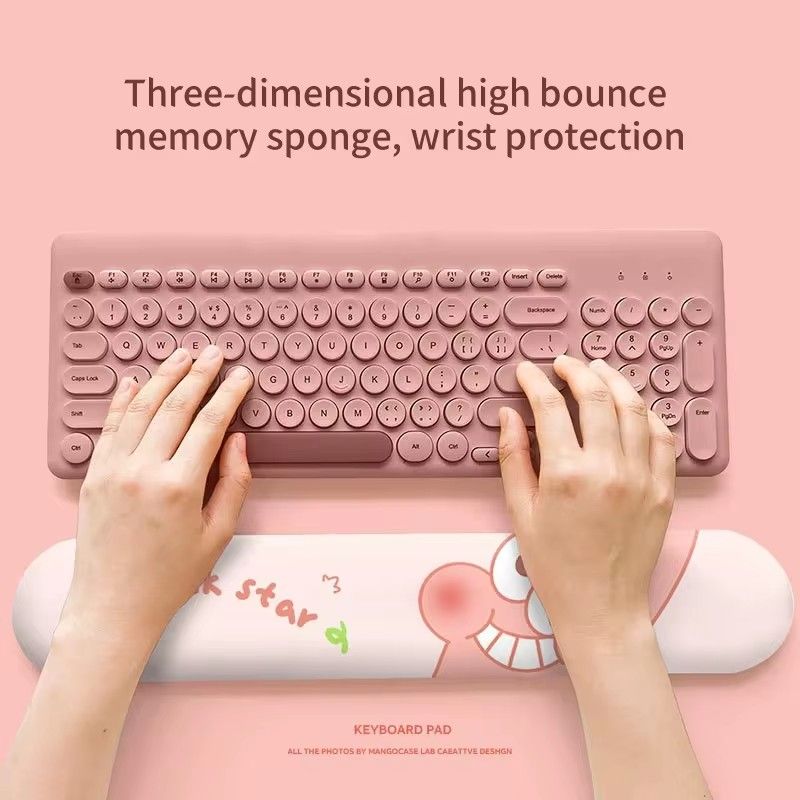 1PC Cute starfish butt cartoon pink mouse pad Mousepad Speed and Control Desk Pad Mouse Mat High-Grade Desk Mat