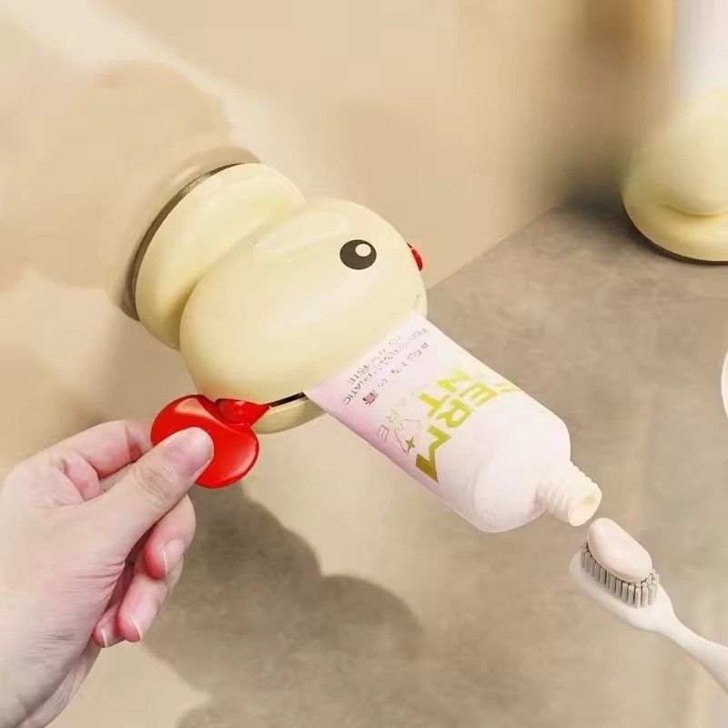 1PC Convenient Whale Suction Cup Toothpaste Squeezer Toothpaste Holder New Automatic Wall Mounted Kids Toothpaste Squeezer