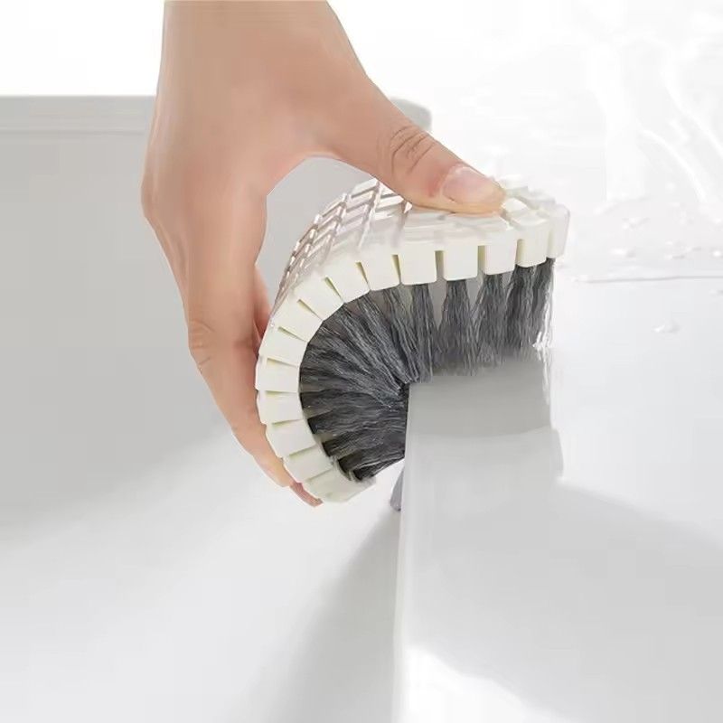 1PC Flexible Scrubber Brush for Kitchen Bathroom Cooktop Tile Floor Deep Cleaning Tool with Bristles