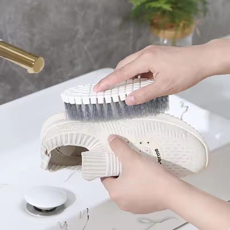 1PC Flexible Scrubber Brush for Kitchen Bathroom Cooktop Tile Floor Deep Cleaning Tool with Bristles