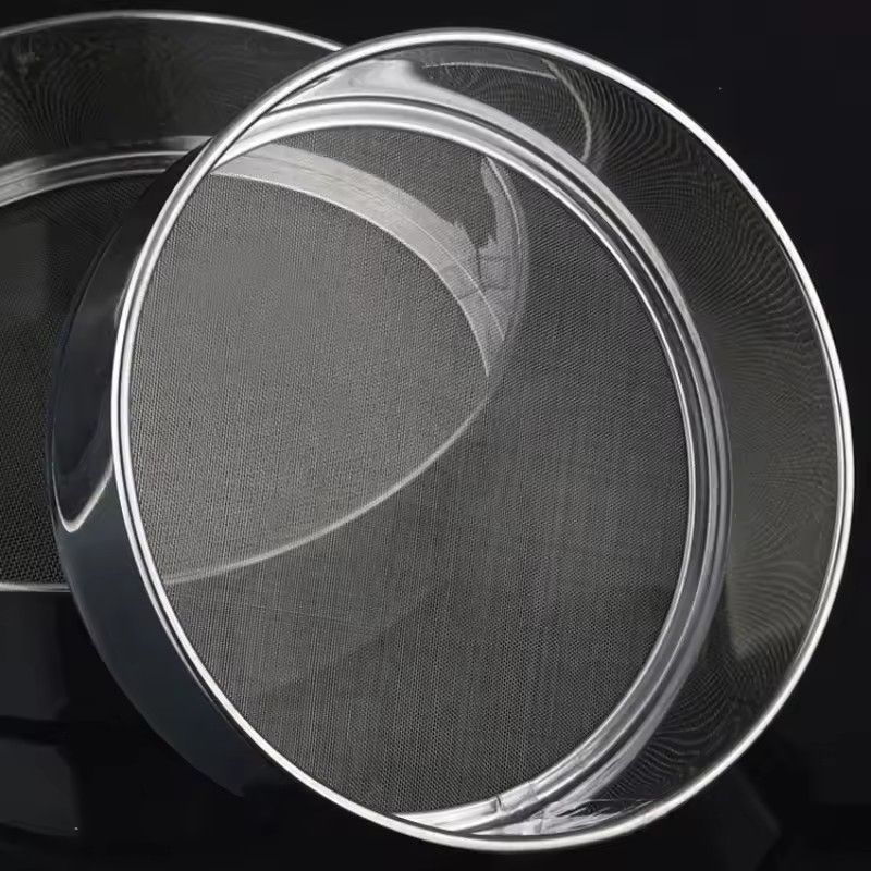 1PC 40 Mesh Stainless Steel Flour Sifter for Baking Handheld Round Mesh Strainer Fine Powder Sieve for Kitchen Cake Accesories