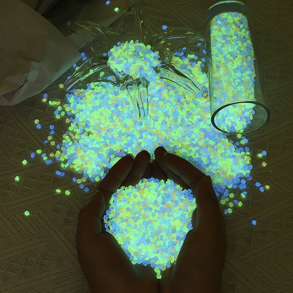 1000PCS 3-5mm Night Light Sofa Light Horticulture Aquarium Scenery Colorful Stone Wishing Bottle Night Light Particle Sand