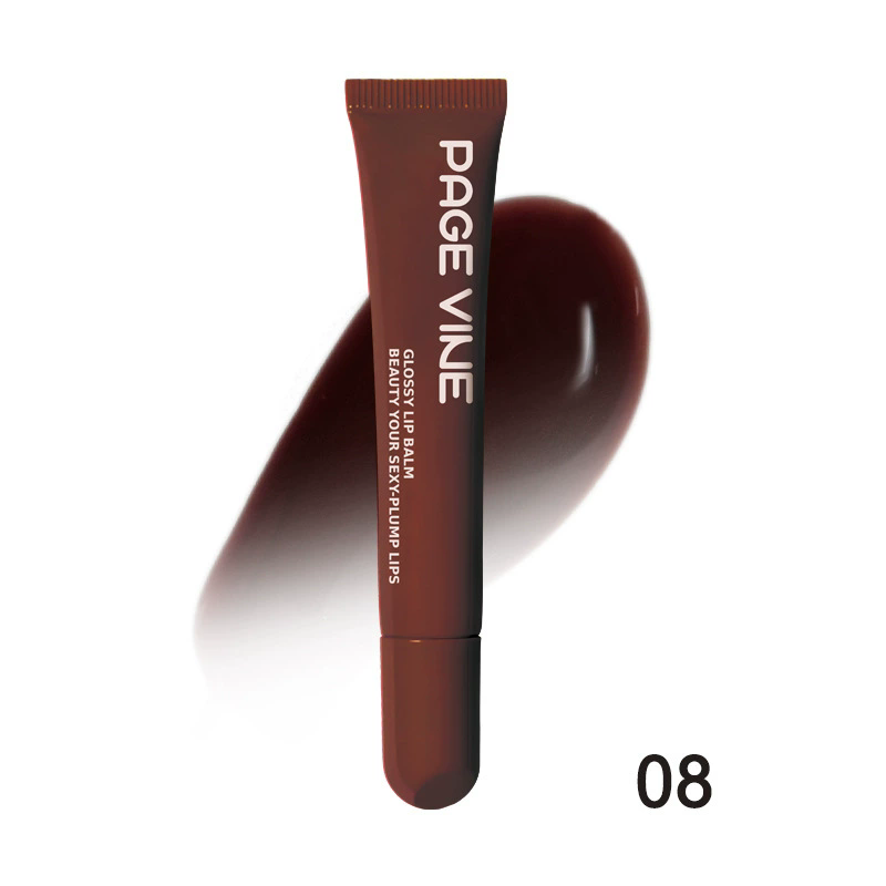 1PC  Moisturizing Phone Case Lip Gloss Moisturizer Lipstick Toast Concentrated Raspberry Jelly Transparent Lip Gloss