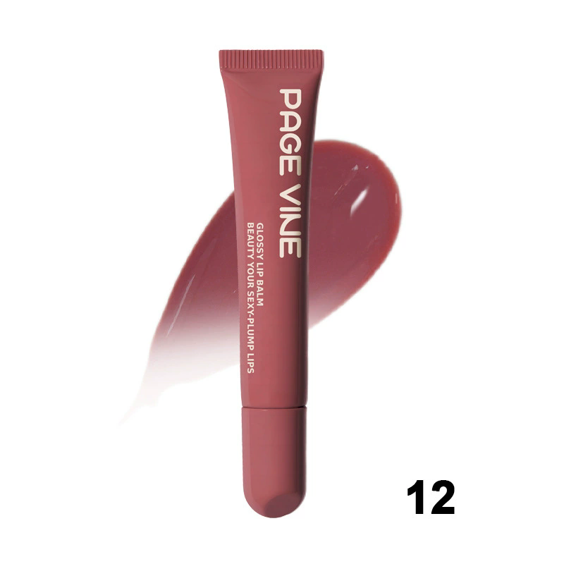1PC  Moisturizing Phone Case Lip Gloss Moisturizer Lipstick Toast Concentrated Raspberry Jelly Transparent Lip Gloss
