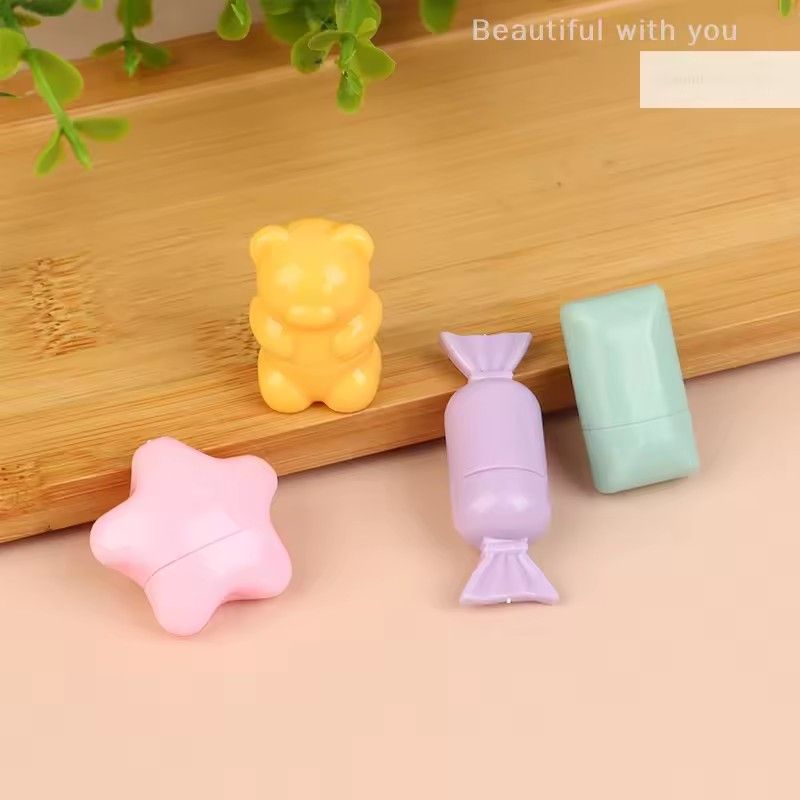 1PC Mini Silicone Lip Brush with Lid Dyeing Brush Portable Brush Lip Gloss Brush