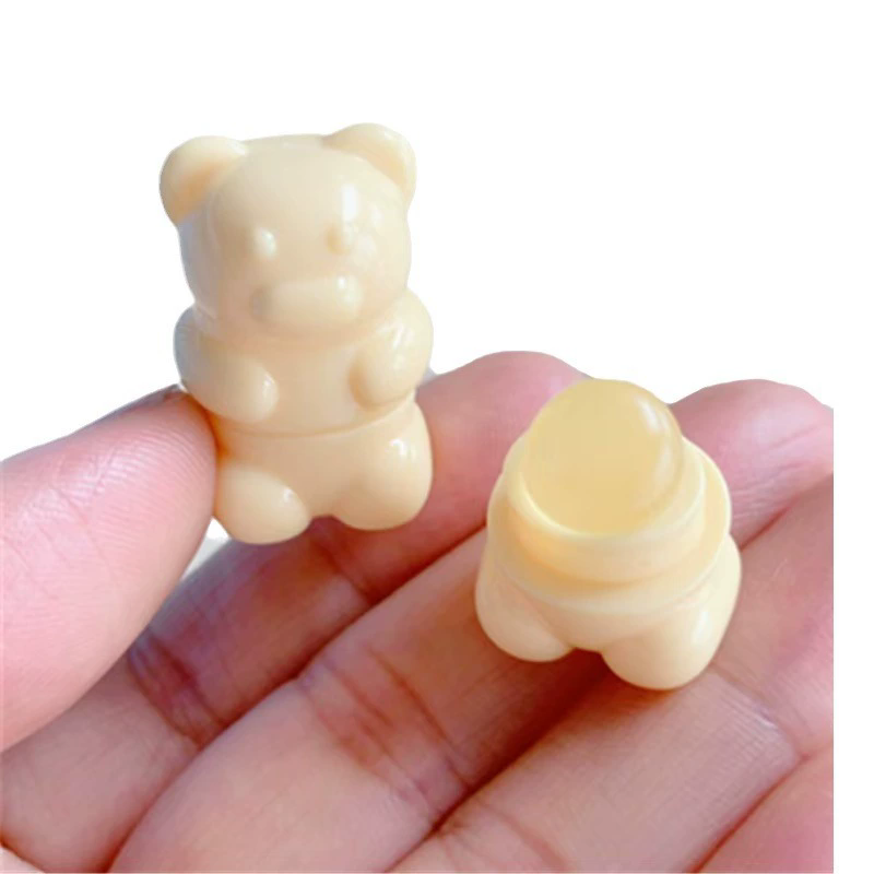 1PC Mini Silicone Lip Brush with Lid Dyeing Brush Portable Brush Lip Gloss Brush