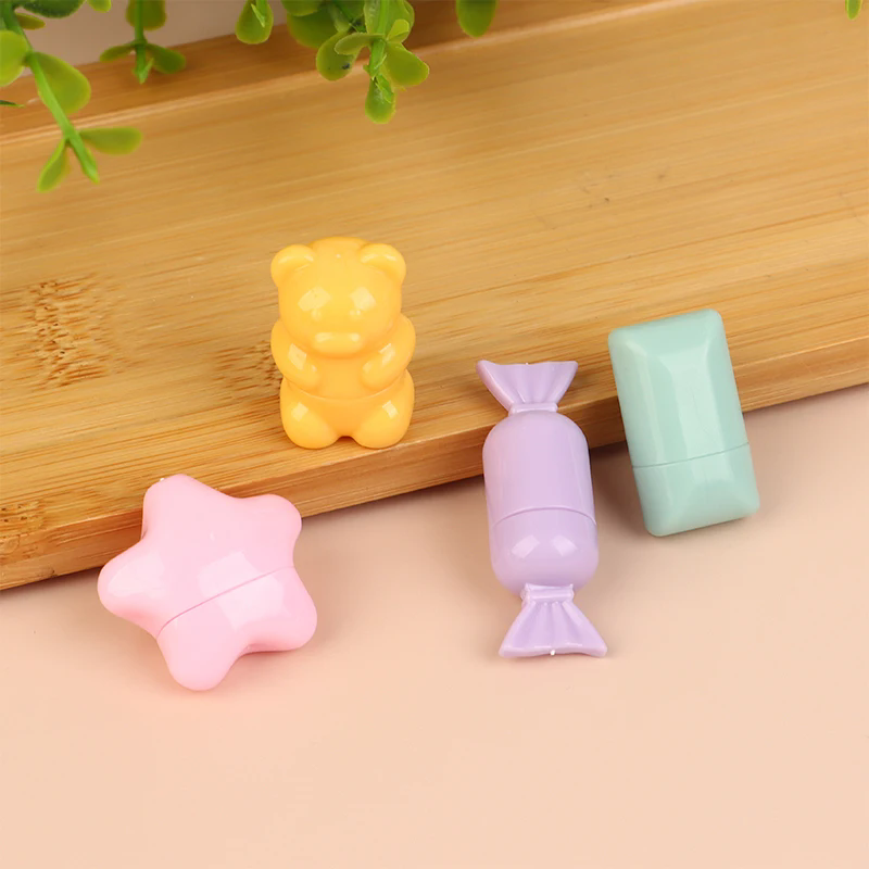 1PC Mini Silicone Lip Brush with Lid Dyeing Brush Portable Brush Lip Gloss Brush