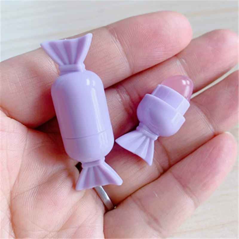 1PC Mini Silicone Lip Brush with Lid Dyeing Brush Portable Brush Lip Gloss Brush