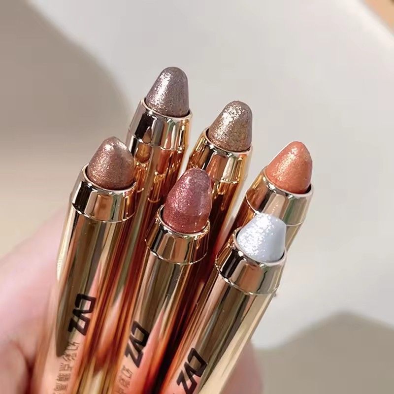 1PC Lazy Eye Makeup eye shadow Pen Lying Silkworm Pen High Light Pen Double Head eye shadow Stick Girl view 3