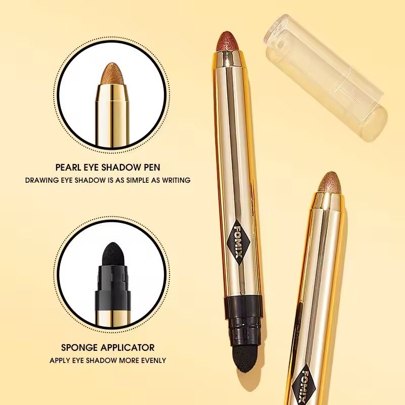 1PC Lazy Eye Makeup eye shadow Pen Lying Silkworm Pen High Light Pen Double Head eye shadow Stick Girl view 5