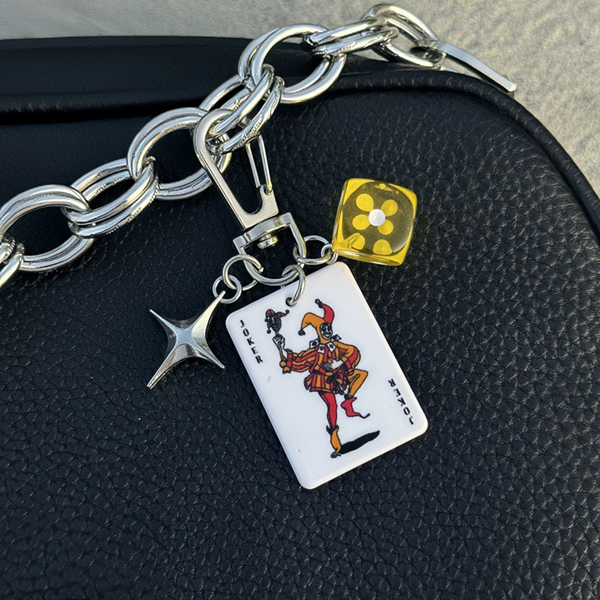 1PC  Ainworth Poker God Multi element Bag Pendant Keychain Original Waist Pendan