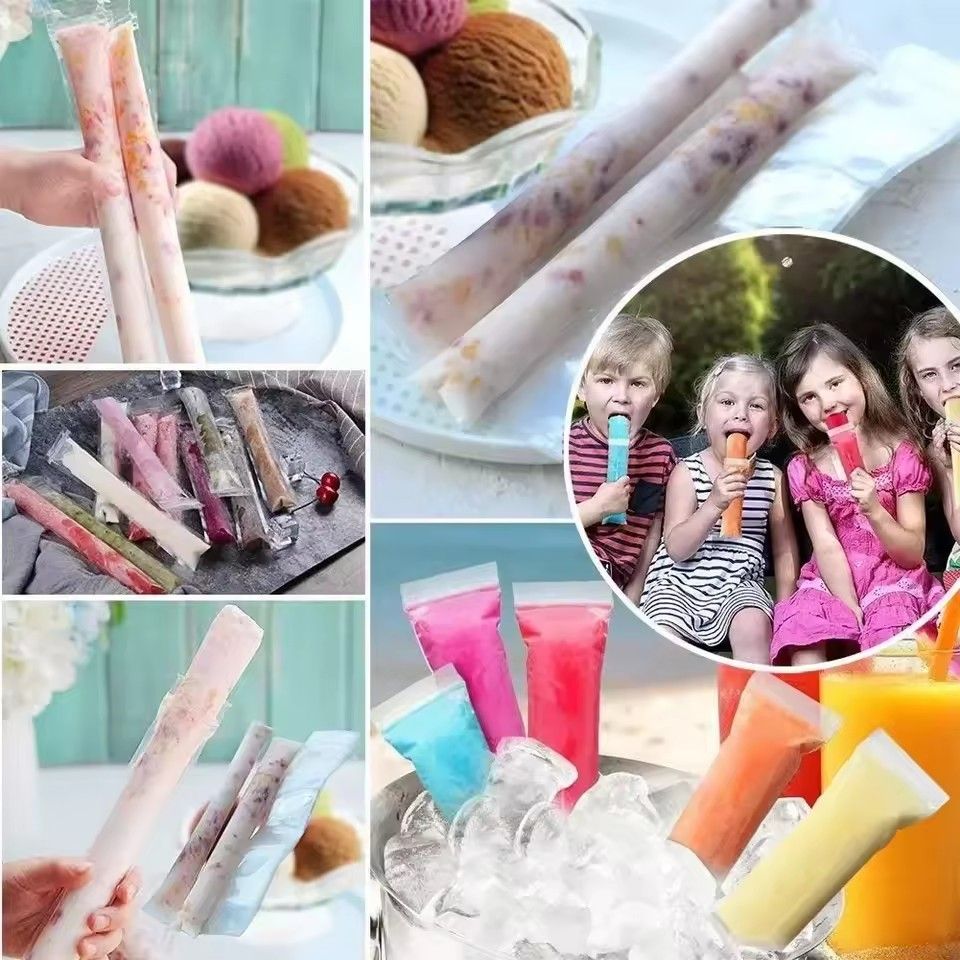 20PCS Popsicle bags, crushed popsicle bags, homemade popsicle bags, disposable popsicle molds