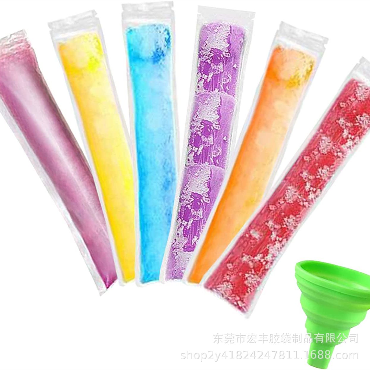 20PCS Popsicle bags, crushed popsicle bags, homemade popsicle bags, disposable popsicle molds
