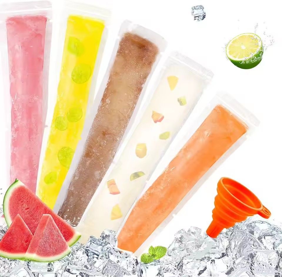 20PCS Popsicle bags, crushed popsicle bags, homemade popsicle bags, disposable popsicle molds