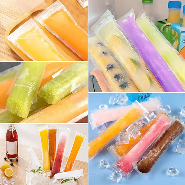 20PCS Popsicle bags, crushed popsicle bags, homemade popsicle bags, disposable popsicle molds