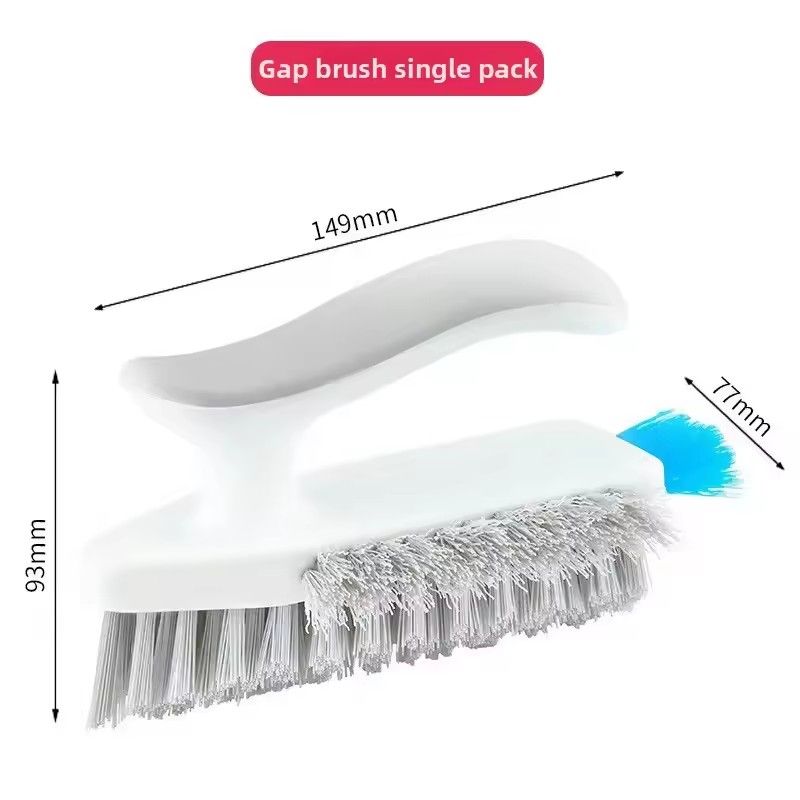 1pc Multifunctional Vacuum Brush, Sludge Cleaner For Floor Tiles And Bathroom Corner, 3-in-1 Hand Cleaner