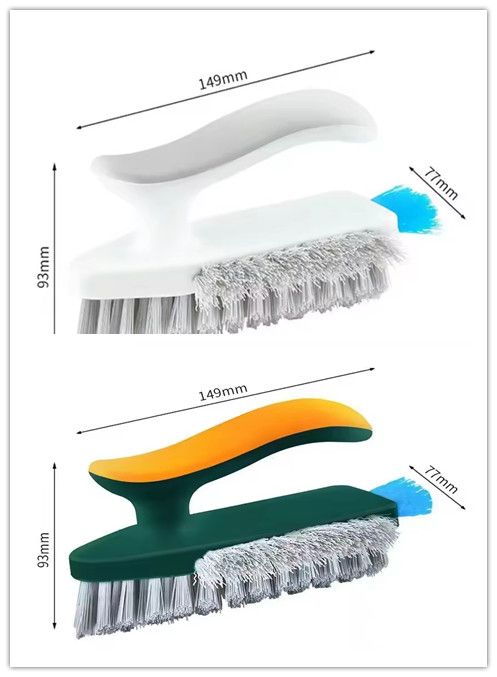 1pc Multifunctional Vacuum Brush, Sludge Cleaner For Floor Tiles And Bathroom Corner, 3-in-1 Hand Cleaner