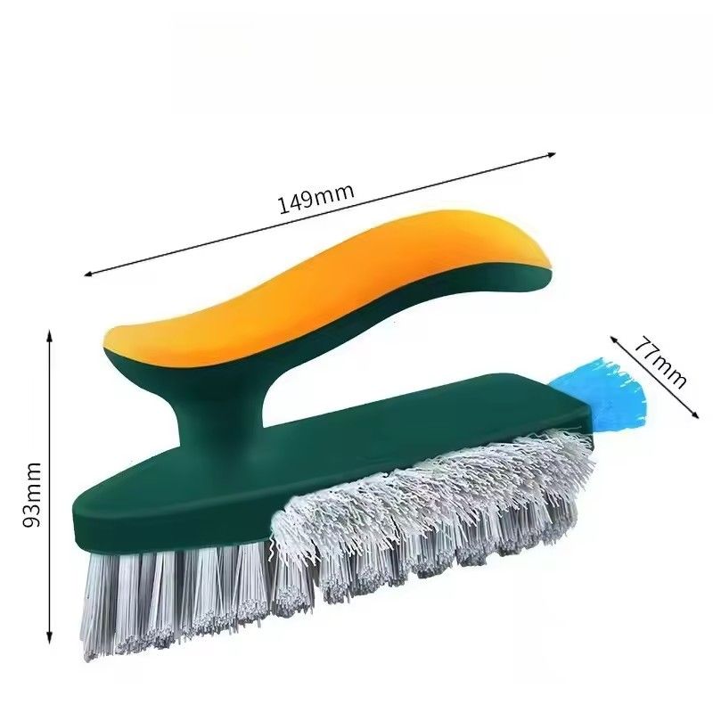 1pc Multifunctional Vacuum Brush, Sludge Cleaner For Floor Tiles And Bathroom Corner, 3-in-1 Hand Cleaner