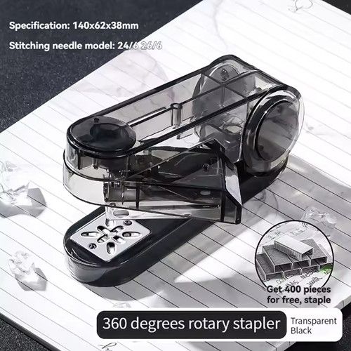1pc Portable Stapler, Portable Binding Machine, Mini Folder, Labor Saving, Household Use, Office Stationery for School Supplies