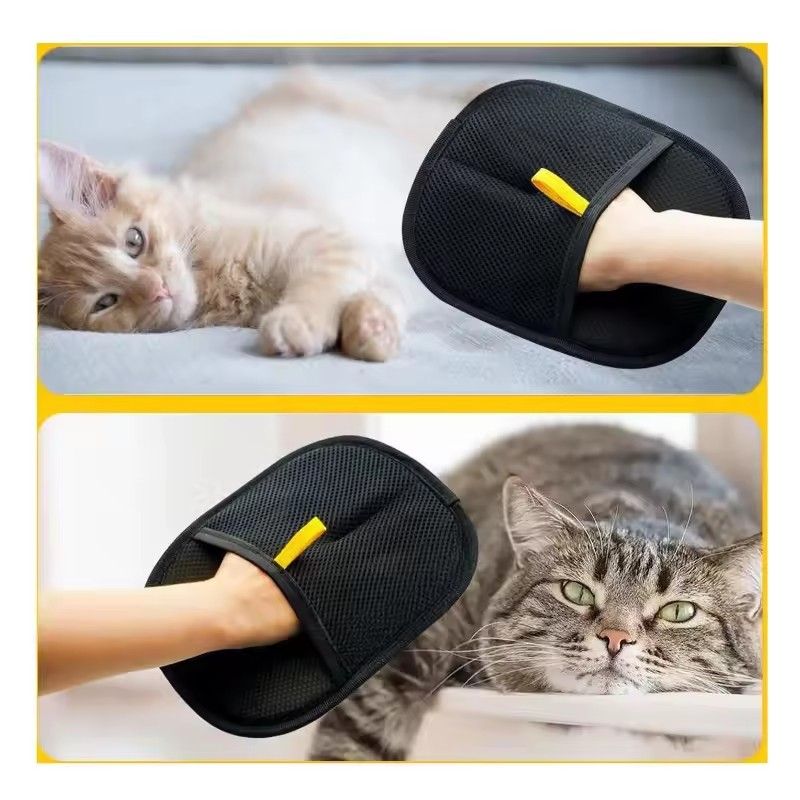1pc Pet Hair Removal Gloves Hair Removal Brushing Tools for Dogs and Cats Cleaning Care Brush Efficient Clothing Hair Remover