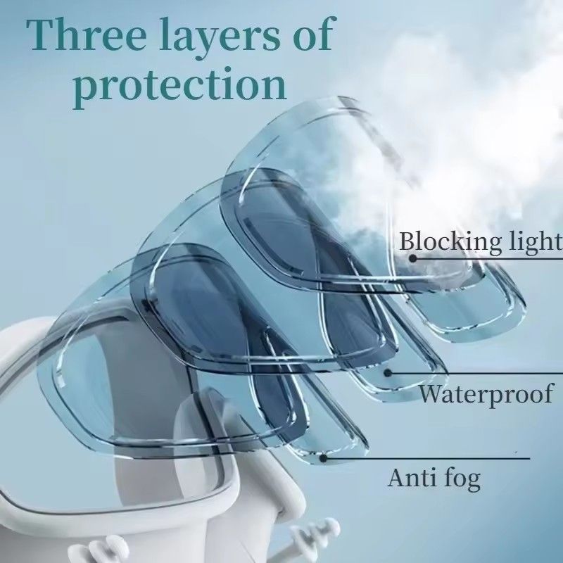 Waterproof High Definition Anti-fog Swimming Glasses Anti-fog Myopia Adult Swimming Glasses Large Frame Swimming Glasses