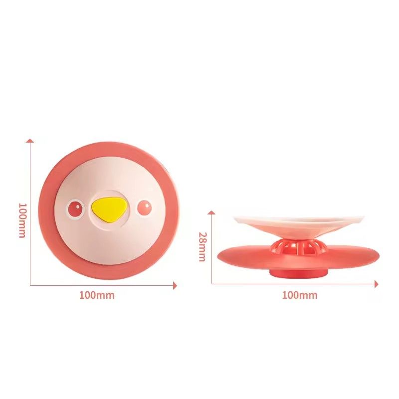 1pc Press Type Silicone Floor Drainage Cover, for Home, Bathroom, Kitchen, Sewer, Deodorant, Sink, Hair Filter