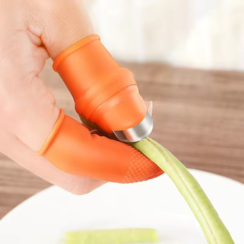 1pc Thumb Knife to Pick Vegetables, Artifact to Pick Tea Leaves, Pick Vegetables,  Finger Gloves for Kitchen, Peel Vegetables