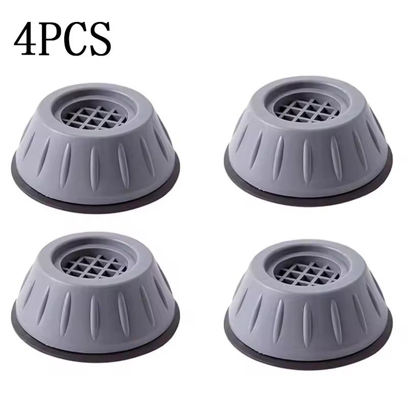 4pcs Anti-vibration Foot Pads, Anti-slip Rubber Feet, Silent Anti-slip Mat, Washing Machine Stand, Shock Absorbers, Furniture