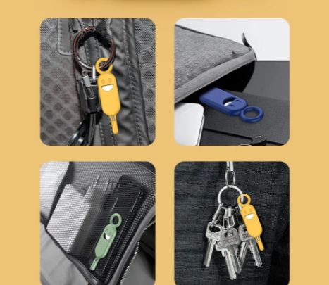 2-in-1 SIM Card Extraction Needle Pin with Protector Holder, SIM Card Storage Case, Anti-Loss Phone, Ejector Tray, Needle Opener