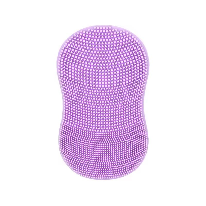 3pcs Soft Silicone Facial Cleansing Brush, Facial Exfoliant, Acne & Acne Removal, Facial Cleanser, Manual Facial Cleansing Brush