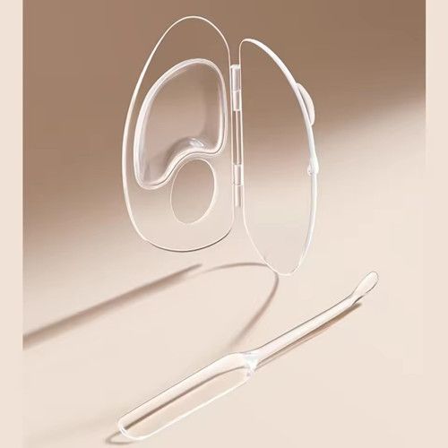 Liquid Foundation Color Mixing Plate Foldable Acrylic Portable Makeup Artist Special Plate Makeup Foundation Make-up Scraper