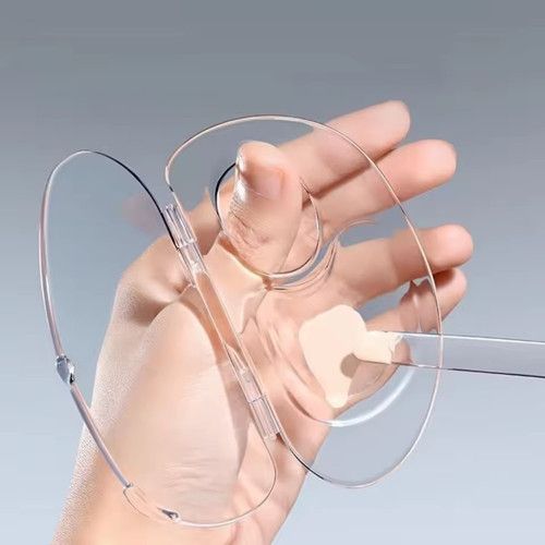 Liquid Foundation Color Mixing Plate Foldable Acrylic Portable Makeup Artist Special Plate Makeup Foundation Make-up Scraper