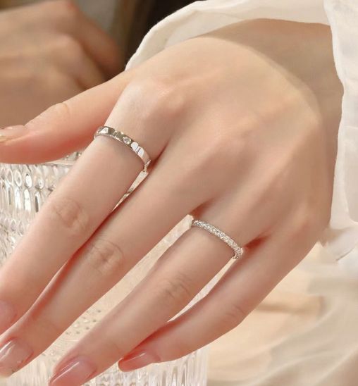 Couple Rings, Fashionable Adjustable Size Rings, Men's and Women's Fashionable Charm Jewelry, Engagement Rings, Popular Gifts