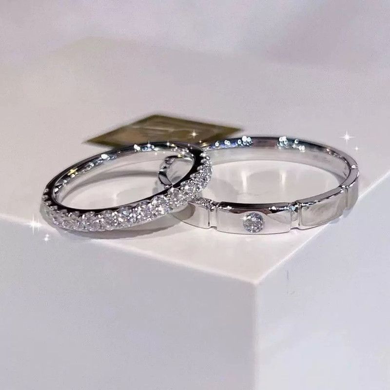 Couple Rings, Fashionable Adjustable Size Rings, Men's and Women's Fashionable Charm Jewelry, Engagement Rings, Popular Gifts