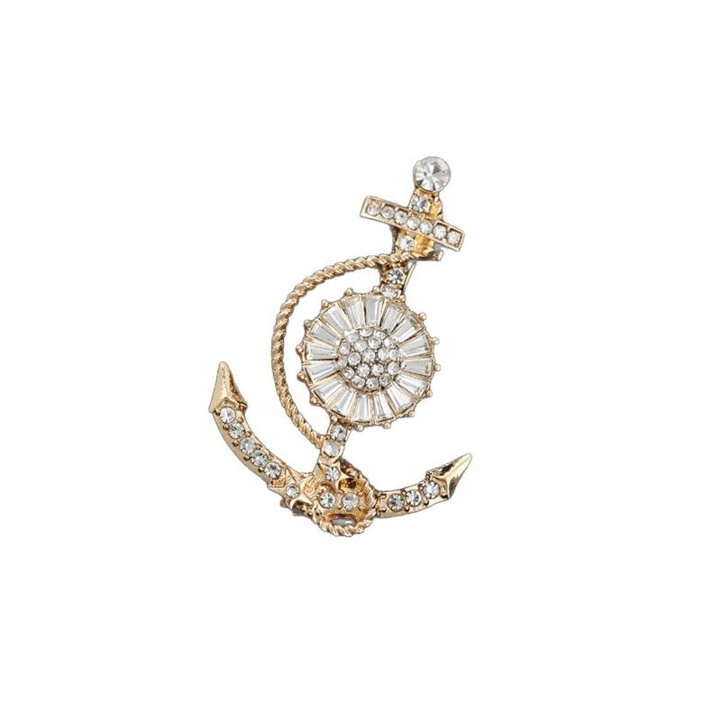 Women's Imitation Diamond Brooches, Unisex Enameled Steering Pins, Luxury Office Party Gifts, Jewelry Accessories, Decoration