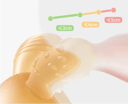 Radish Rabbit Tooth Gum Baby Grinding Rod, Baby Food Grade Silicone Liquid Bite Adhesive Toy, Anti Eating Hand Tool Soothing