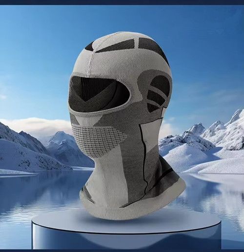 Winter Cycling Mask, Motorcycle Hood, Warm, Thick, Breathable, Mountaineering, Skiing, Fishing, Windproof Neck Cover