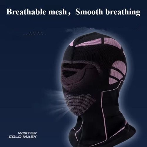 Winter Cycling Mask, Motorcycle Hood, Warm, Thick, Breathable, Mountaineering, Skiing, Fishing, Windproof Neck Cover