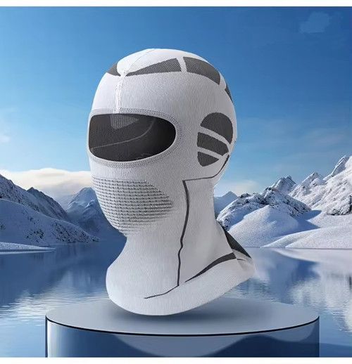 Winter Cycling Mask, Motorcycle Hood, Warm, Thick, Breathable, Mountaineering, Skiing, Fishing, Windproof Neck Cover