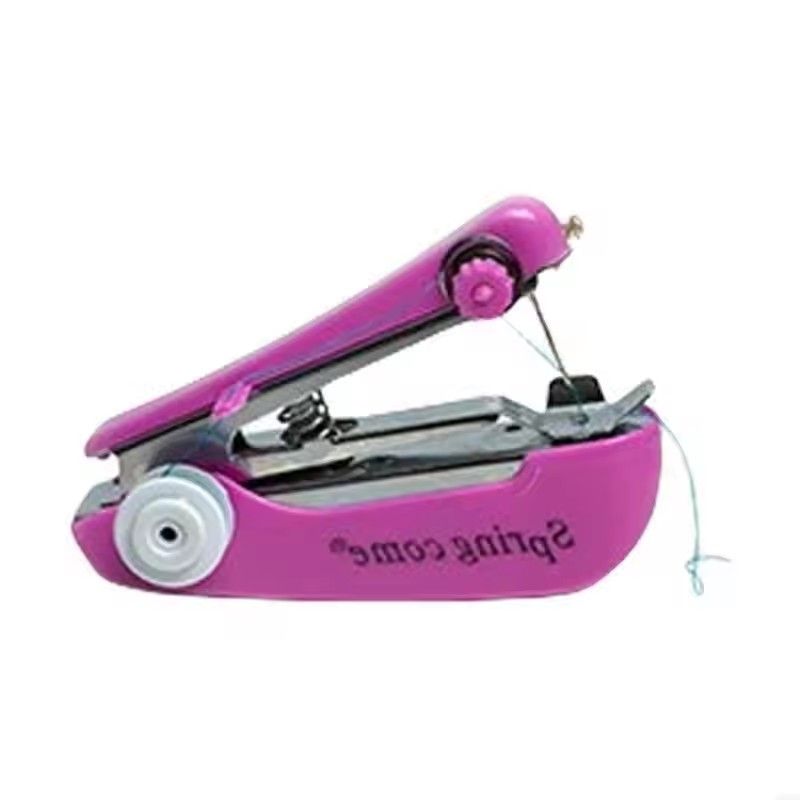 1pc Hand Sewing Machine For Home, Portable, For Outdoor Travel, Fabrics, DIY Sewing Tool, Mini Stitching Sewing Machine Manual