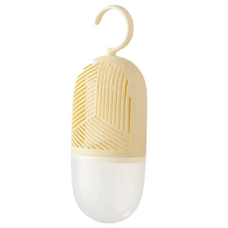 Clothes Dehumidification Box Reusable Hanging Dehumidifier Packs Anti-Mold with Water Collector&Hook for Wardrobe Closet Cabinet