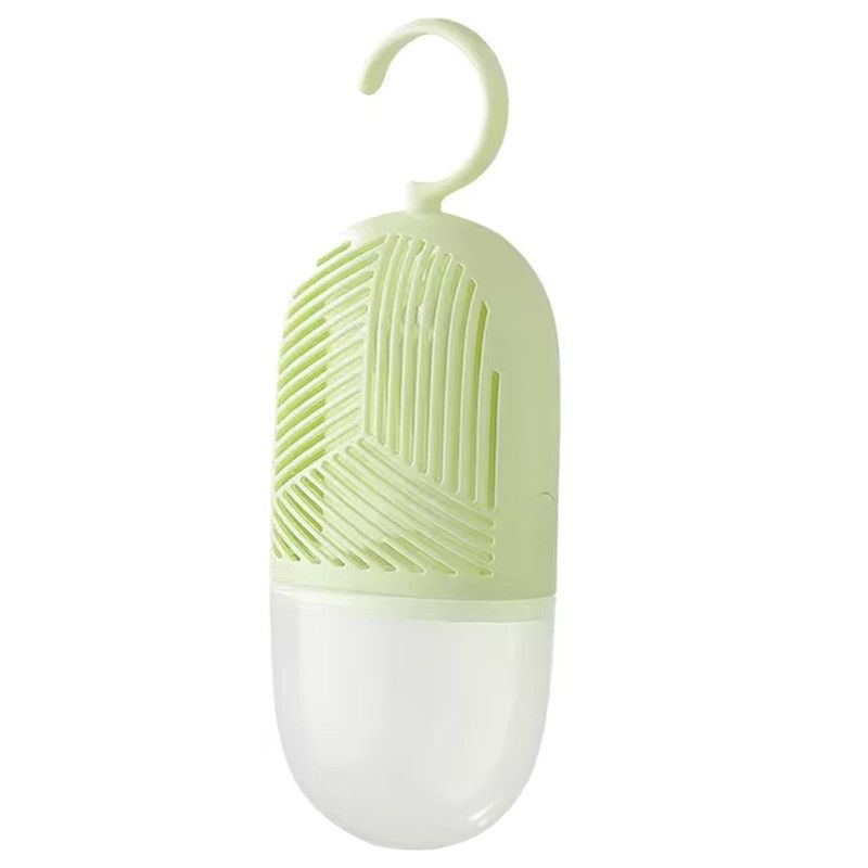 Clothes Dehumidification Box Reusable Hanging Dehumidifier Packs Anti-Mold with Water Collector&Hook for Wardrobe Closet Cabinet